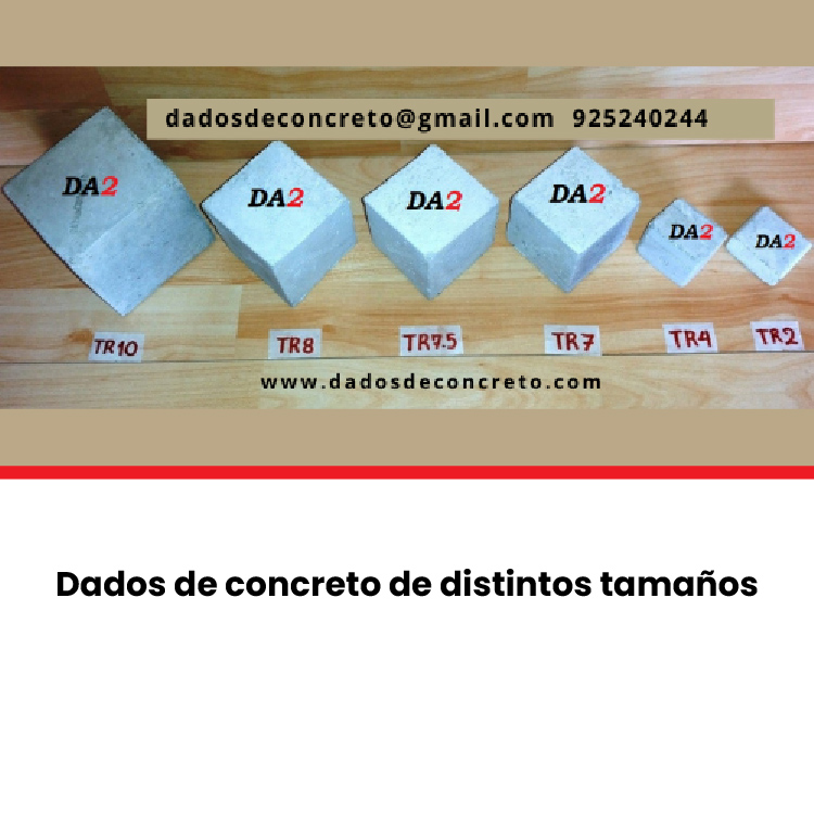 Imagen del producto DADO DE CONCRETO